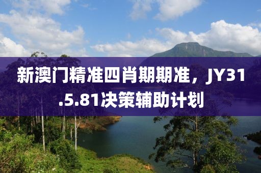 新澳门精准四肖期期准，JY31.5.81决策辅助计划
