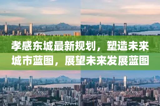 孝感东城最新规划，塑造未来城市蓝图，展望未来发展蓝图