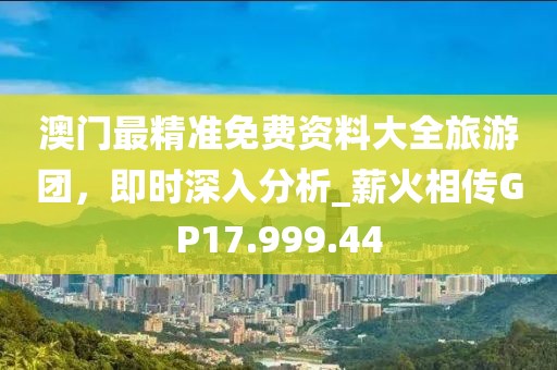 澳门最精准免费资料大全旅游团，即时深入分析_薪火相传GP17.999.44