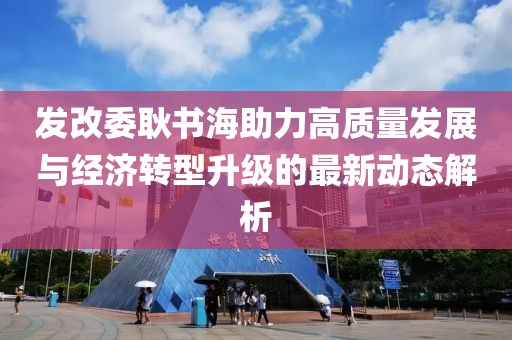 发改委耿书海助力高质量发展与经济转型升级的最新动态解析
