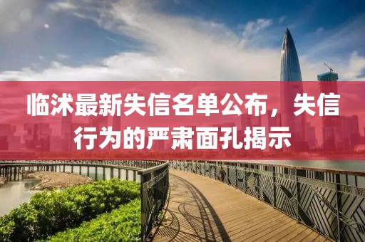 临沭最新失信名单公布，失信行为的严肃面孔揭示
