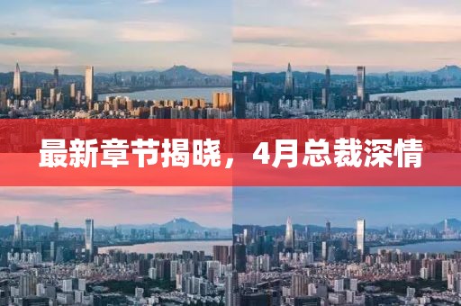 最新章节揭晓，4月总裁深情