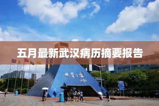五月最新武汉病历摘要报告