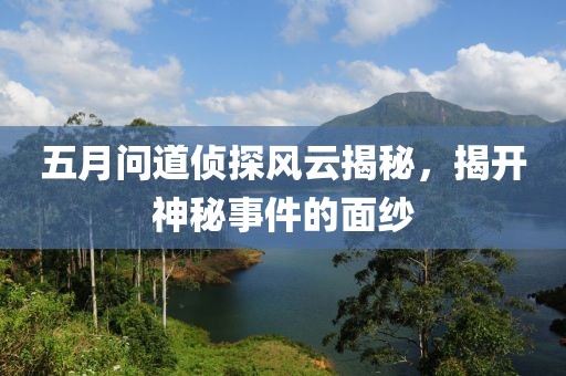 五月问道侦探风云揭秘，揭开神秘事件的面纱