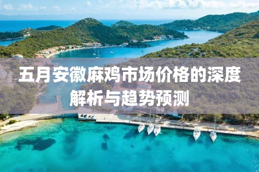 五月安徽麻鸡市场价格的深度解析与趋势预测