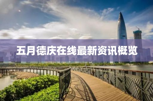 五月德庆在线最新资讯概览