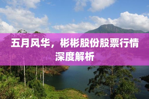 五月风华，彬彬股份股票行情深度解析