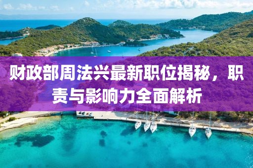 财政部周法兴最新职位揭秘，职责与影响力全面解析