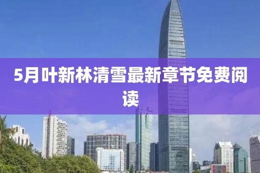 5月叶新林清雪最新章节免费阅读
