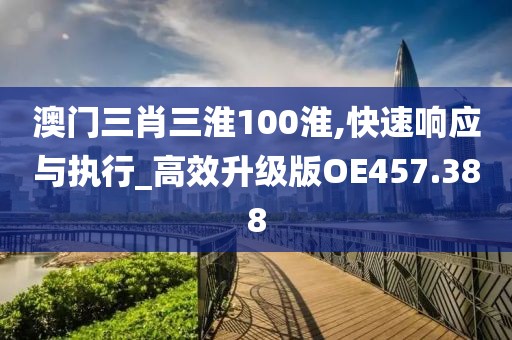 澳门三肖三淮100淮,快速响应与执行_高效升级版OE457.388