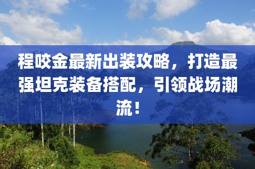 程咬金最新出装攻略，打造最强坦克装备搭配，引领战场潮流！