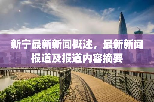 新宁最新新闻概述，最新新闻报道及报道内容摘要