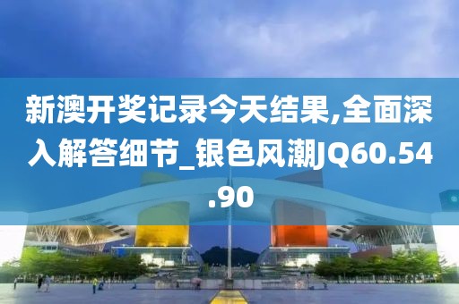 新澳开奖记录今天结果,全面深入解答细节_银色风潮JQ60.54.90